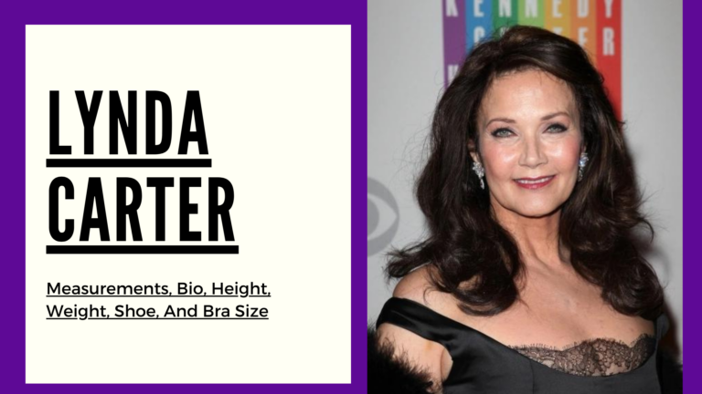 Lynda Carter measurements, height, weight, shoe size, bra size and bio