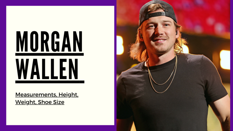 Morgan Wallen measurements, height, weight, and shoe size