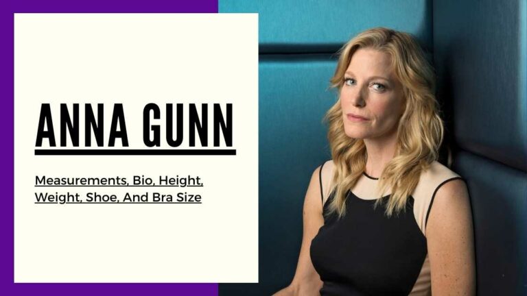 Anna Gunn measurements, height, weight, shoe, bra size and bio