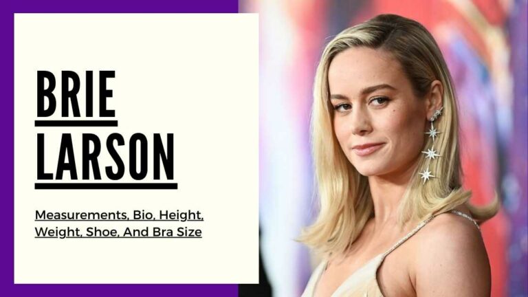 Brie Larson Measurements height, weight, shoe, bra size and bio